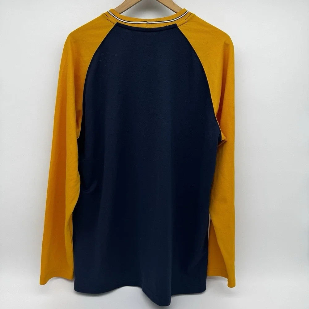 Nike Dri Fit Mens XL‎ Athletics Long Sleeve Crew Neck Vintage Color Block Y2K